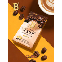 Billionaire Spa Nail Pedicure Kit 3 Steps - Coffee