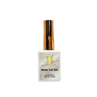 Billionaire Magnetic Cat Eye Gel Nail Polish - White 15ml