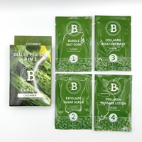 Billionaire Deluxe Nail Pedicure Kit 4 in 1 - Cucumber 20g