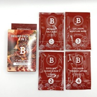 Billionaire Deluxe Nail Pedicure Kit 4 in 1 - Pomegranate 20g