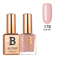 Billionaire Gel & Lacquer Duo - 178 Pink-Me 15ml