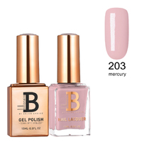 Billionaire Gel & Lacquer Duo - 203 Mercury 15ml