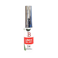 Billionaire - Liner Art UV LED Nail Gel Polish - 04 Red 8ml