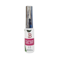 Billionaire - Liner Art UV LED Nail Gel Polish Platinum - 11 Red Glitter 8ml