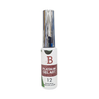 Billionaire - Liner Art UV LED Nail Gel Polish Platinum - 12 Dark Rose Gold Glitter 8ml