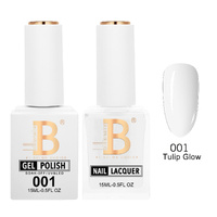 Billionaire 001 Super White - Imperial Collection Gel & Lacquer Duo 15ml