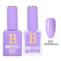 Billionaire 037 Muted Mauve - Imperial Collection Gel & Lacquer Duo 15ml