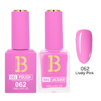 Billionaire 062 Lively Pink - Imperial Collection Gel & Lacquer Duo 15ml