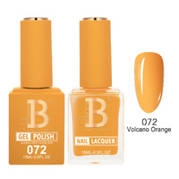 Billionaire 072 Volcano Orange  - Imperial Collection Gel & Lacquer Duo 15ml