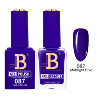 Billionaire 087 Midnight Dive - Imperial Collection Gel & Lacquer Duo 15ml