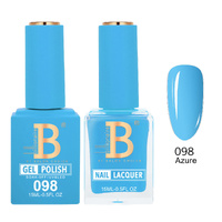 Billionaire 098 Azure - Imperial Collection Gel & Lacquer Duo 15ml