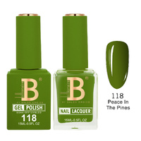 Billionaire 118 Peace In The Pines - Imperial Collection Gel & Lacquer Duo 15ml