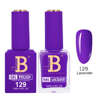 Billionaire 129 Lavender - Imperial Collection Gel & Lacquer Duo 15ml