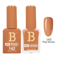 Billionaire 142 Foxy Sunset - Imperial Collection Gel & Lacquer Duo 15ml