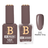 Billionaire 151 Heather Grey - Imperial Collection Gel & Lacquer Duo 15ml