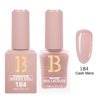 Billionaire 184 Cash Mere - Imperial Collection Gel & Lacquer Duo 15ml