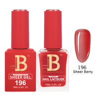Billionaire 196 Sheer Berry - Imperial Collection Gel & Lacquer Duo 15ml