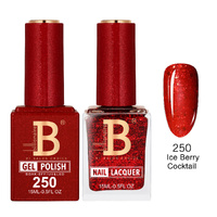 Billionaire 250 Ice Berry Cocktail - Imperial Collection Gel & Lacquer Duo 15ml