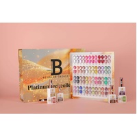 Billionaire UV LED Platinum Glitter Gel Polish Collection 48 Colors