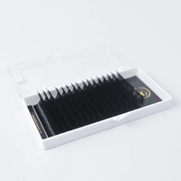 Black Volume Lash Single Length Tray 0.10 - C Curl 16mm