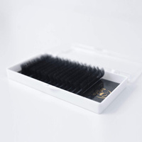 Black Volume Lash Single Length Tray 0.03 - CC Curl 9mm