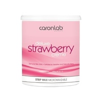Caronlab Strawberry Creme Strip Wax Microwaveable 800g