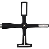 Nail Cat Eye 3D Magnet Magnetic Versatile Cross Black Stick - 5 in 1
