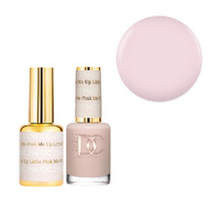 DND 296 Little Pink Me Up - DC Collection Nail Gel & Lacquer Polish Duo 18ml