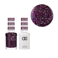 DND 409 (discontinued) Grape Field Star - Daisy Collection Gel & Lacquer Duo 15ml