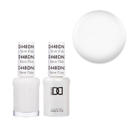DND 448 Snow Flake - Daisy Collection Gel & Lacquer Duo 15ml