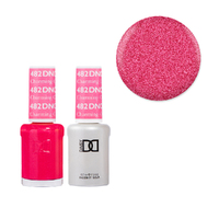 DND 482 Charming Cherry - Daisy Collection Gel & Lacquer Duo 15ml