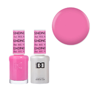 DND 534 Pink Hill - Daisy Collection Gel & Lacquer Duo 15ml