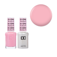 DND 551 Blushing Pink - Daisy Collection Gel & Lacquer Duo 15ml