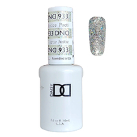DND 933 Poetic Justice - DND Super Platinum Glitter Nail Gel Polish 15ml