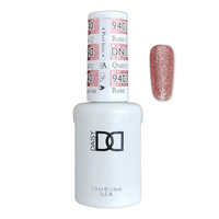 DND 940 Rose Quartz - DND Super Platinum Glitter Nail Gel Polish 15ml