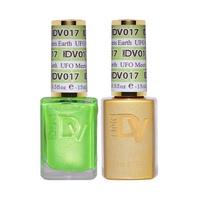 DND DIVA - #017 UFO Meets Earth - Gel & Lacquer Duo 15ml