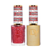 DND DIVA - #034 Sequin Lipstick - Gel & Lacquer Duo 15ml