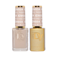 DND DIVA - #054 Jurassic Grey - Gel & Lacquer Duo 15ml