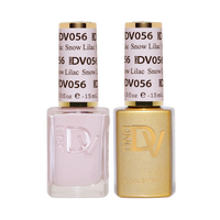 DND DIVA - #056 Snow Lilac - Gel & Lacquer Duo 15ml