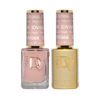 DND DIVA - #068 Mauve Nude - Gel & Lacquer Duo 15ml
