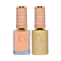 DND DIVA - #071 Toasted Apricot - Gel & Lacquer Duo 15ml