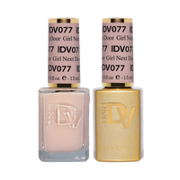 DND DIVA - #077 Girl Next Door - Gel & Lacquer Duo 15ml