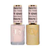 DND DIVA - #079 Oatmeal Rose - Gel & Lacquer Duo 15ml