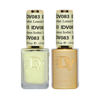 DND DIVA - #083 Lemon Sorbet - Gel & Lacquer Duo 15ml
