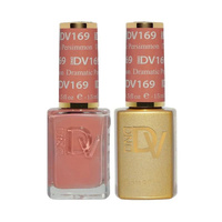 DND DIVA - #169 Dramatic Persimmon - Gel & Lacquer Duo 15ml