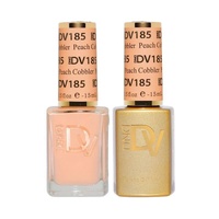 DND DIVA - #185 Peach Cobbler - Gel & Lacquer Duo 15ml