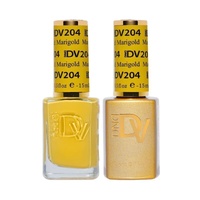 DND DIVA - #204 Marigold - Gel & Lacquer Duo 15ml