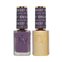 DND DIVA - #237 Detective Mauve - Gel & Lacquer Duo 15ml