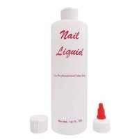 Empty Plastic Nail Liquid Bottle (16oz)