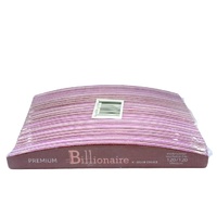 Billionaire - Nail Files Premium Red Half Moon Medium 120/120 25pcs